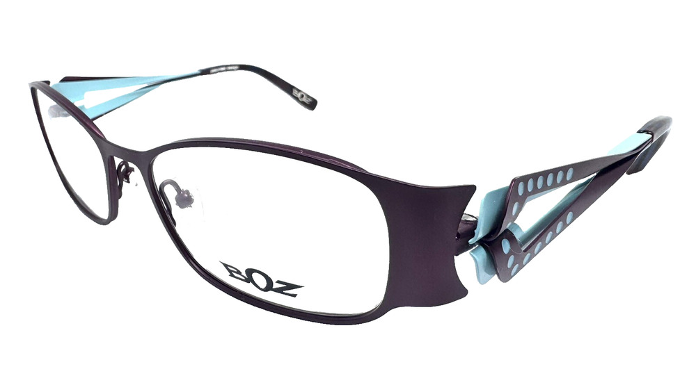 BOZ ONLY YOU 7021 PURPLE TUR AUTHENTIC EYEGLASSES FRAME RX 52-17-132FRANCE